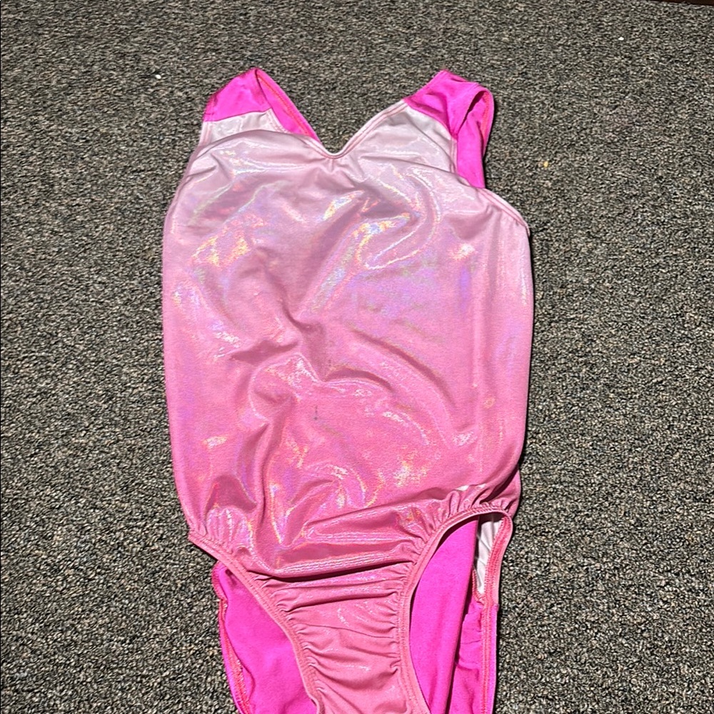 Shimmering Pink leotard